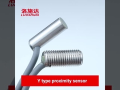 พรอกซิมิตีเซนเซอร์จับความเหนี่ยวนำทรงกระบอกขนาดเล็กที่สั้นกว่า DC 3 สาย 6.5 มม. พร้อมสายเคเบิ้ล