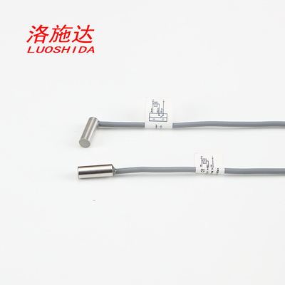 Dc 3 Wire 10-30v Elbow Mini Shorter Inductive Proximity Sensor Swich สำหรับเซ็นเซอร์ความเร็ว