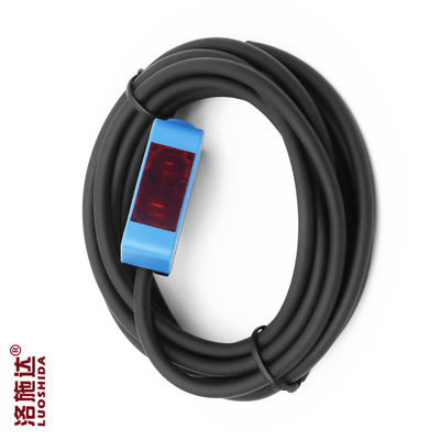 GXQD-BG442NS NPN PNP ระยะตรวจจับ 30-150 มม. เซ็นเซอร์โฟโตอิเล็กทริกแบบสะท้อนกลับแบบกระจาย NPN PNP