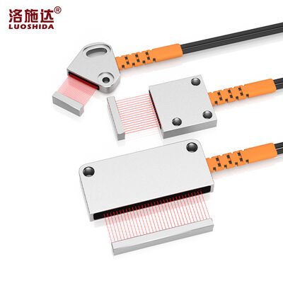 100%New 100%Original Matrix Fiber Optic Sensor Diffuse Reflection Series ความแม่นยําสูงตรวจจับวัตถุเล็กๆ เครื่องตรวจจับไฟเบอร์ออปติก