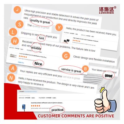 Q14 เซนเซอร์เลเซอร์โฟโตอิเล็กทริกแบบกระจาย NPN/PNP/NO/NC ระยะตรวจจับ 100 มม./300 มม. IP65 แบบไม่ฝัง