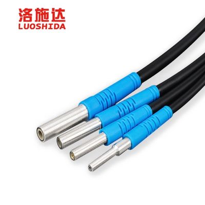 LUOSHIDA เลเซอร์เซนเซอร์แบบกระจายขนาดเล็ก โฟโตอิเล็กทริคเซนเซอร์แบบกระจาย NPN PNP NO NC เอาท์พุต